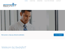 Tablet Screenshot of bedrijfsit.com
